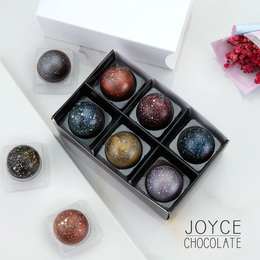 Joyce Chocolate 星球巧克力禮盒(6入/盒) (球型款)
